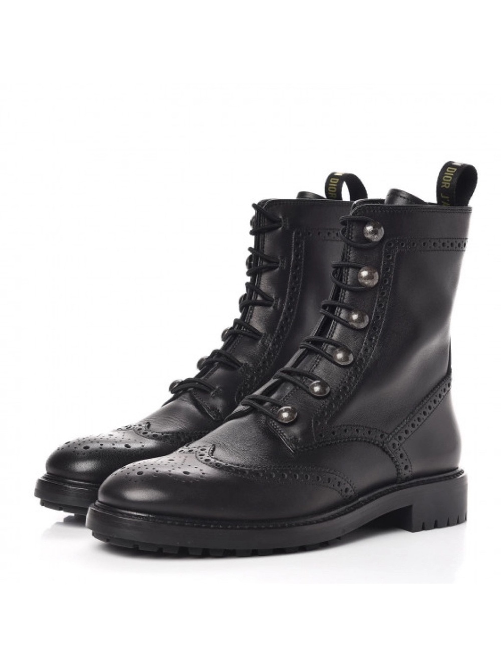 Christian Dior D- Major Combat Boots Sz 38